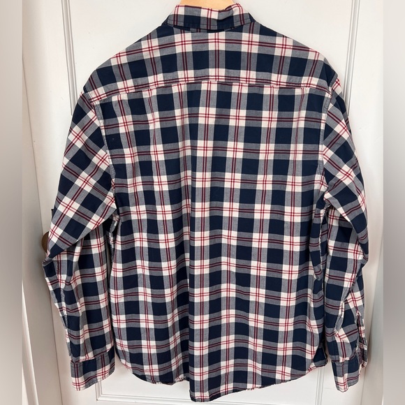 Mens LEVI’S button up plaid collar shirt Large - Picture 3 of 5